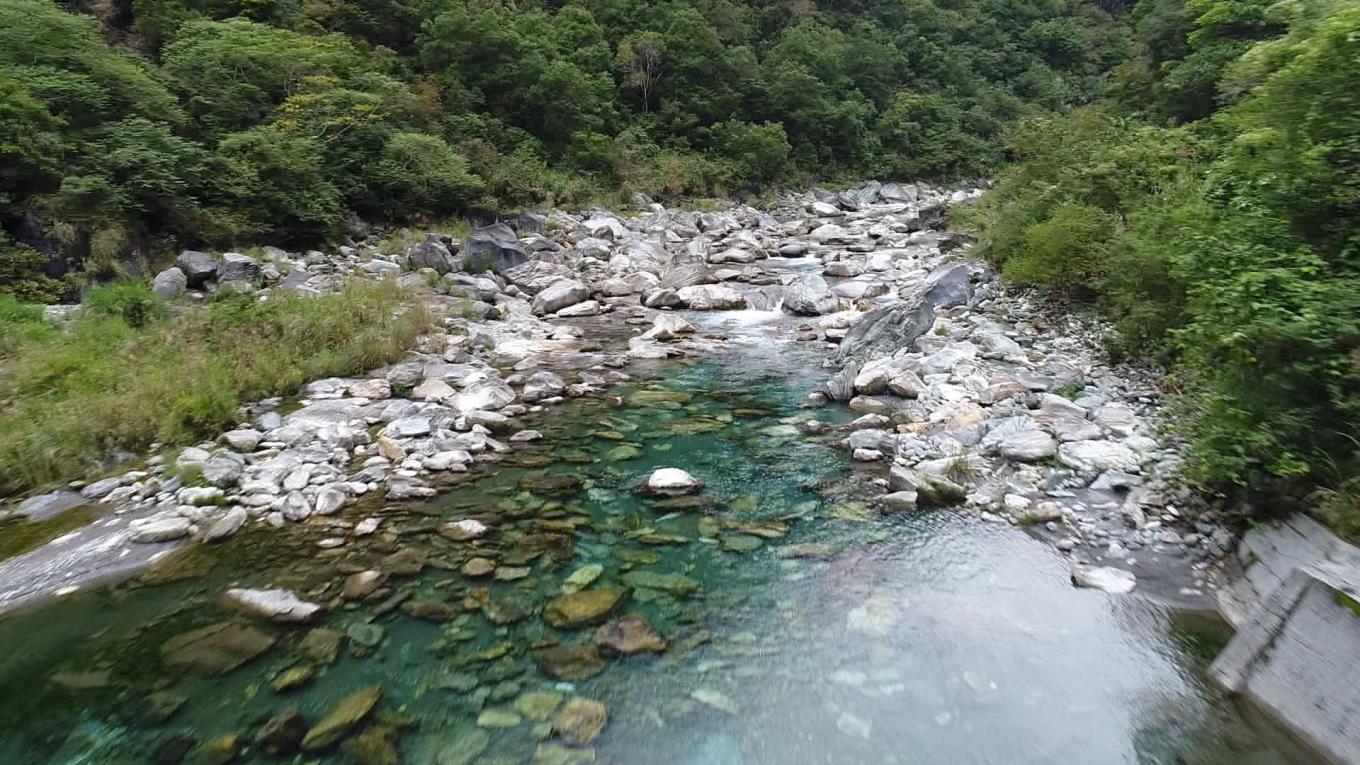 木瓜溪流域清二壩上游