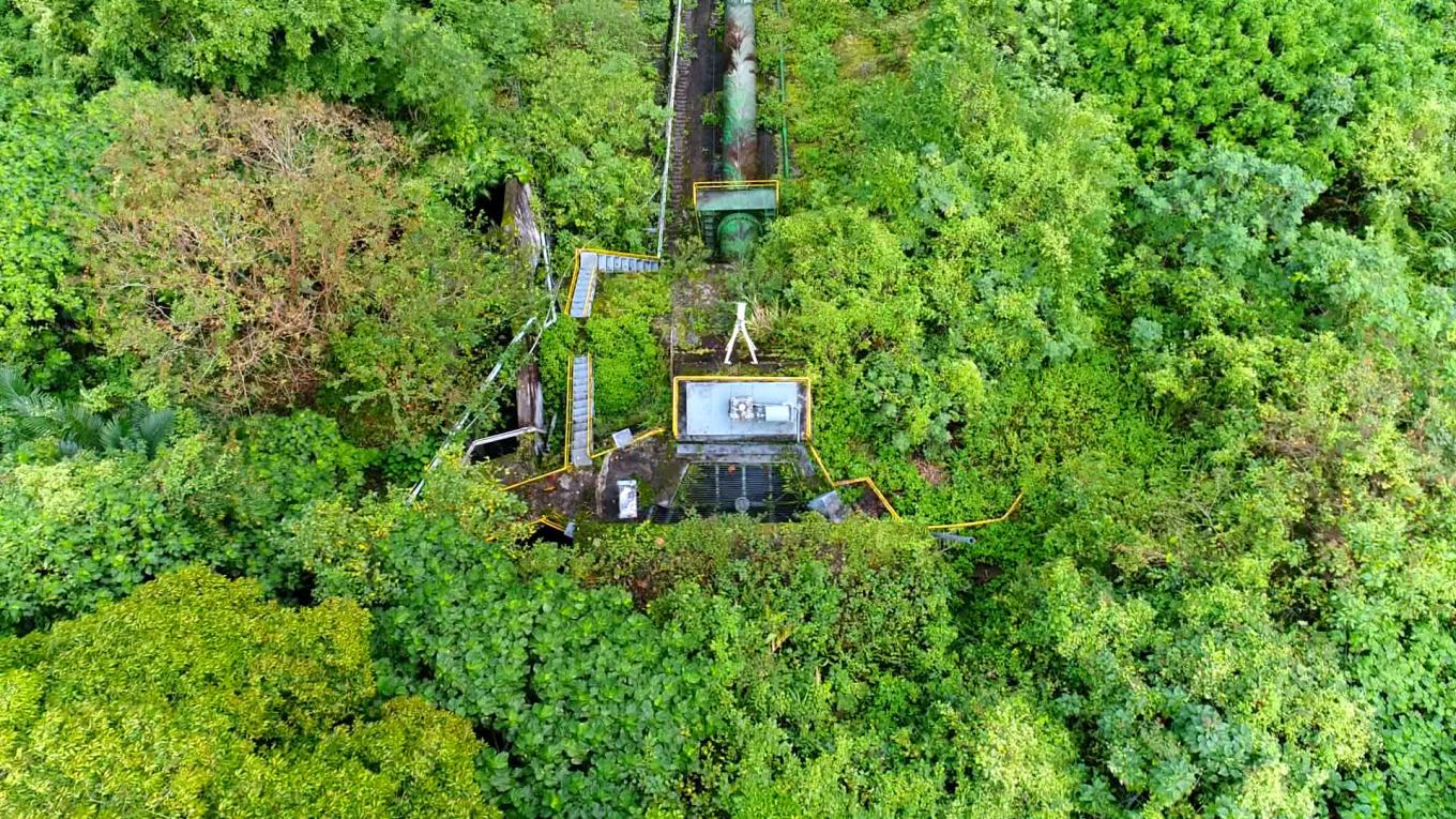 木瓜溪流域清流電廠前池