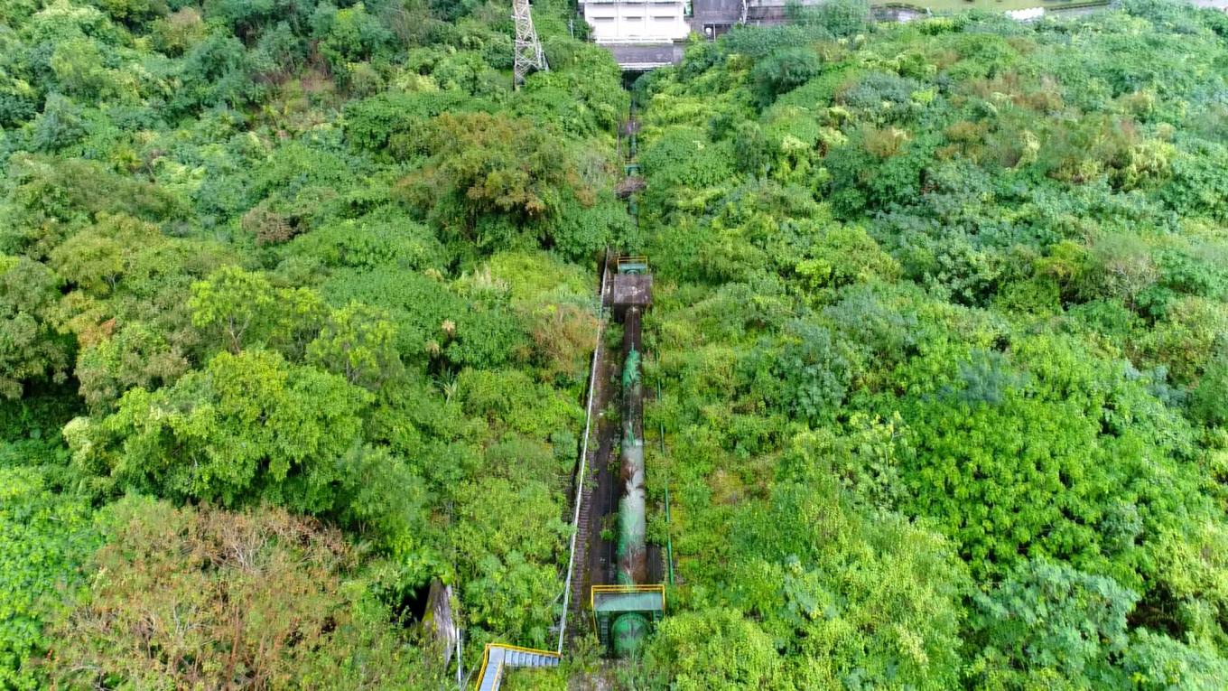 木瓜溪流域清流電廠壓力鋼管