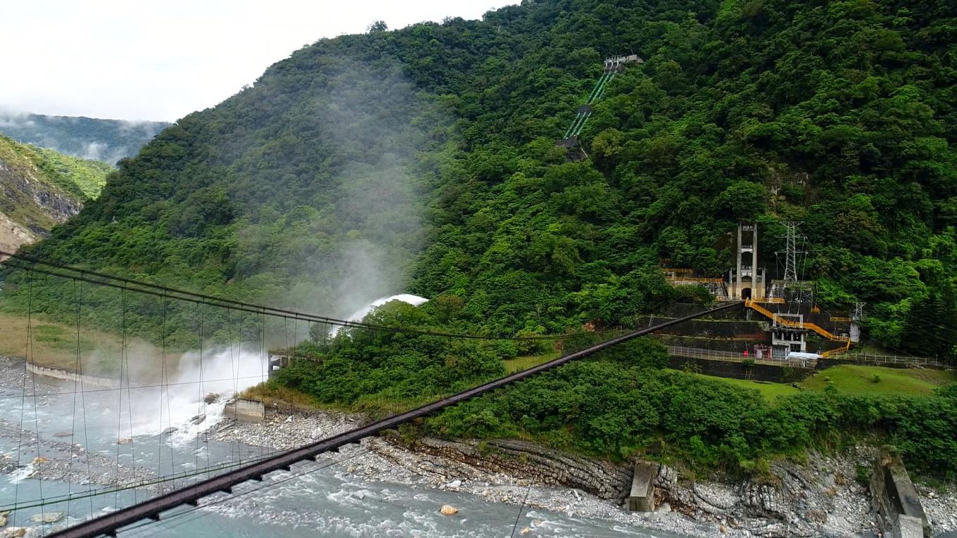 木瓜溪流域銅門電廠入口