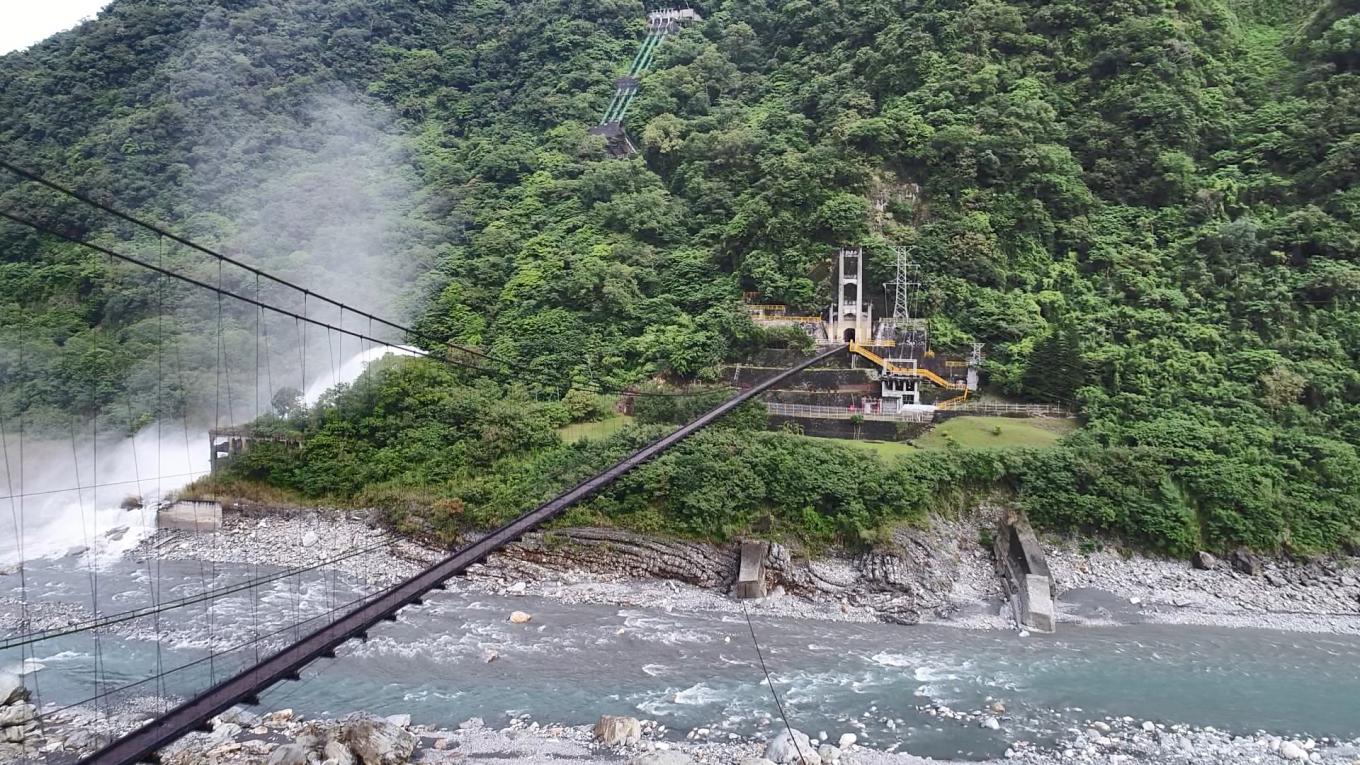 木瓜溪流域銅門電廠入口