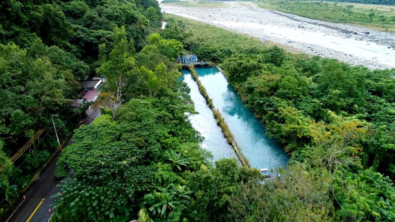 木瓜溪流域初英電廠沉沙池