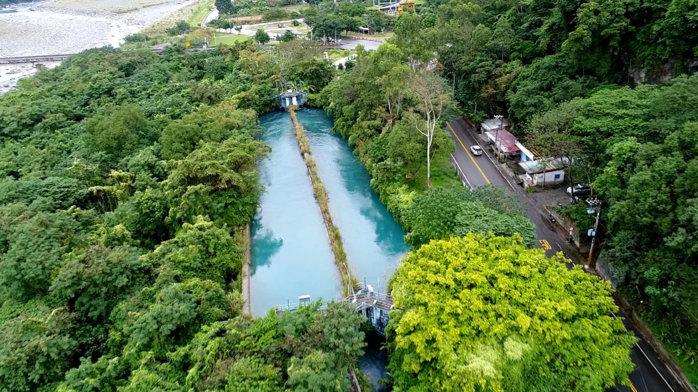 木瓜溪流域初英電廠沉沙池