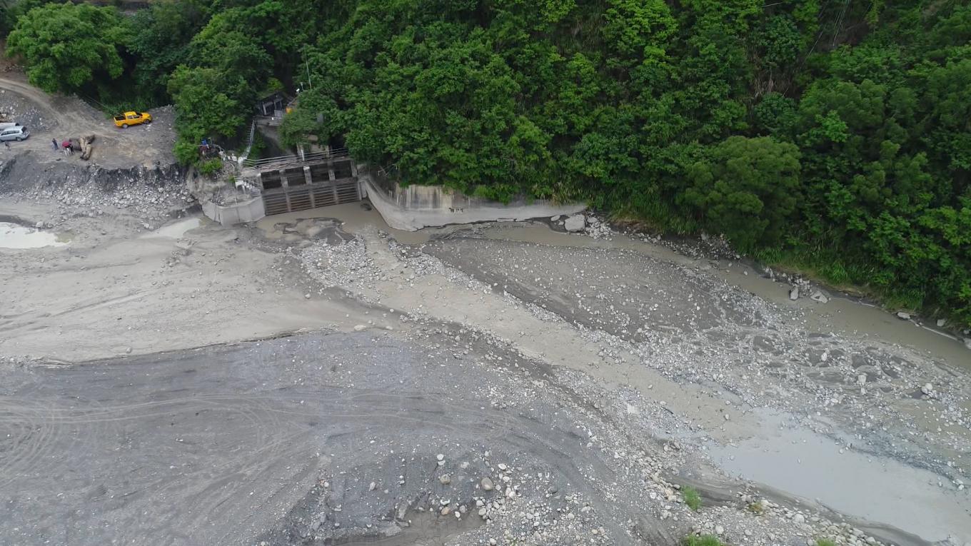 高屏溪流域竹門電廠取水口