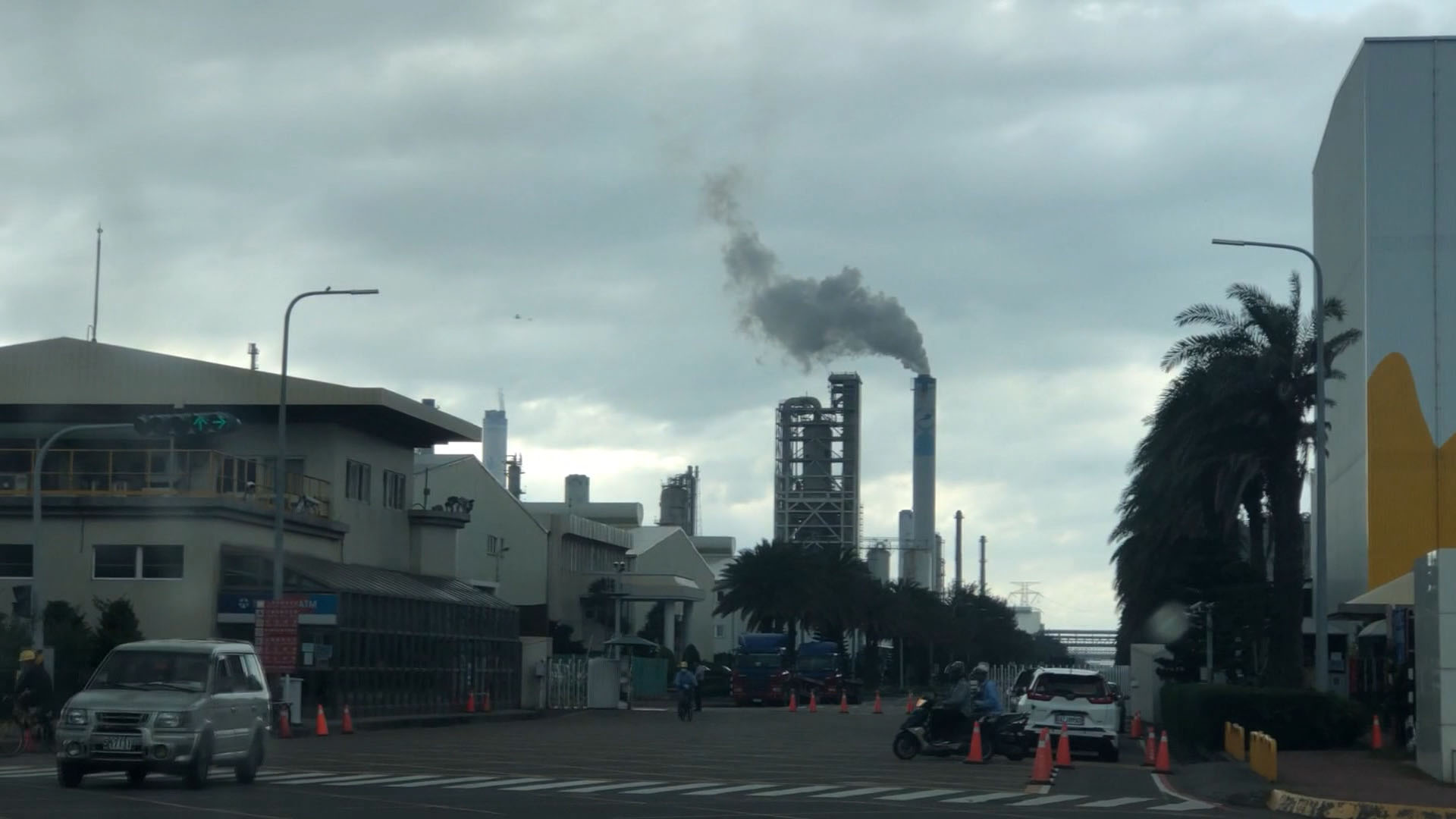 集集攔河堰南岸聯絡渠供水之最後一站雲林縣麥寮鄉台塑六輕廠