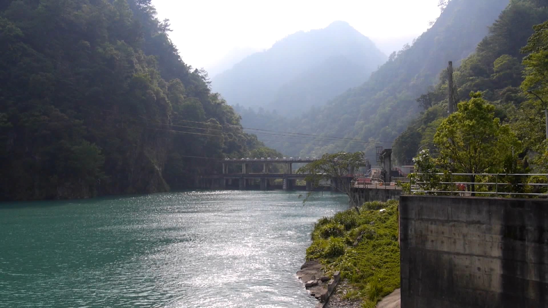 大甲溪流域天輪壩