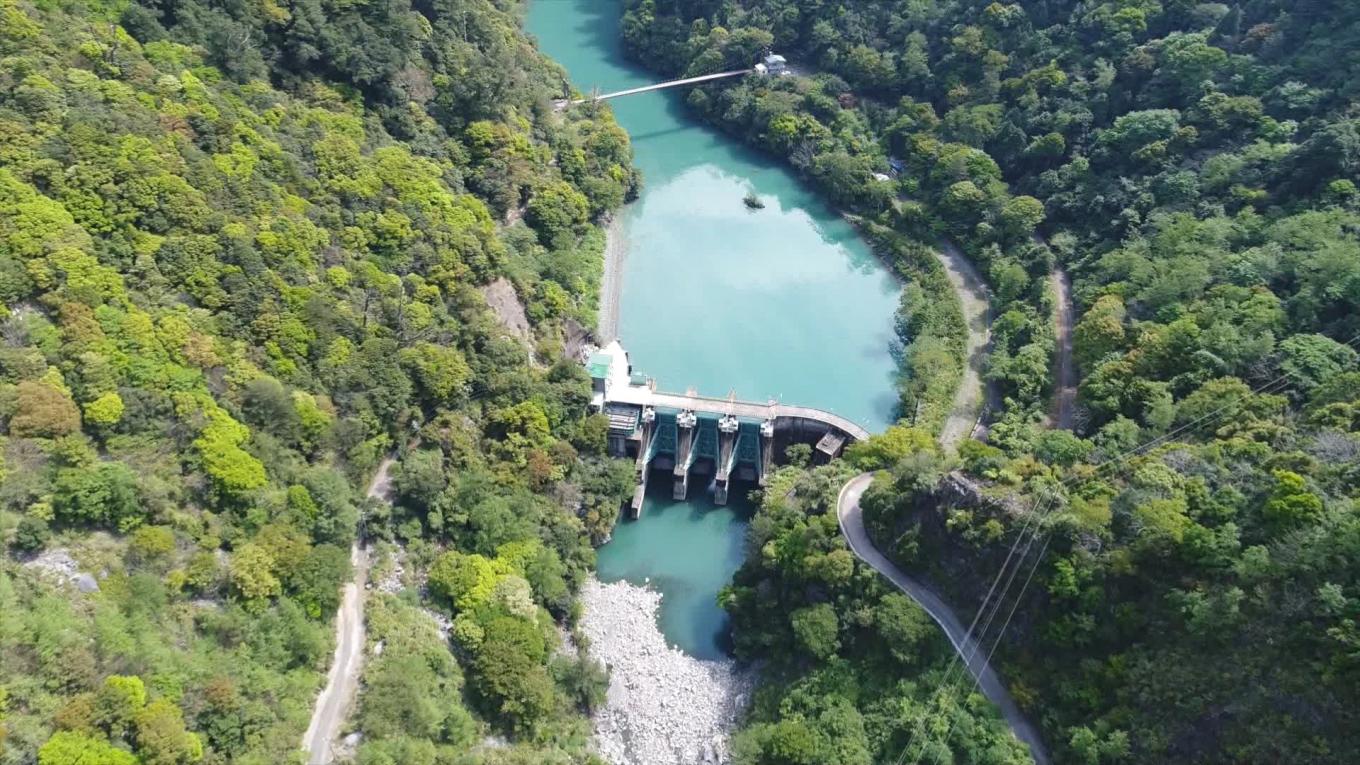 大甲溪流域青山壩