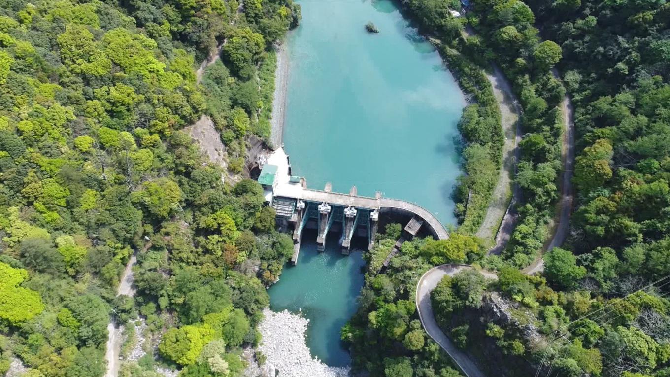 大甲溪流域青山壩