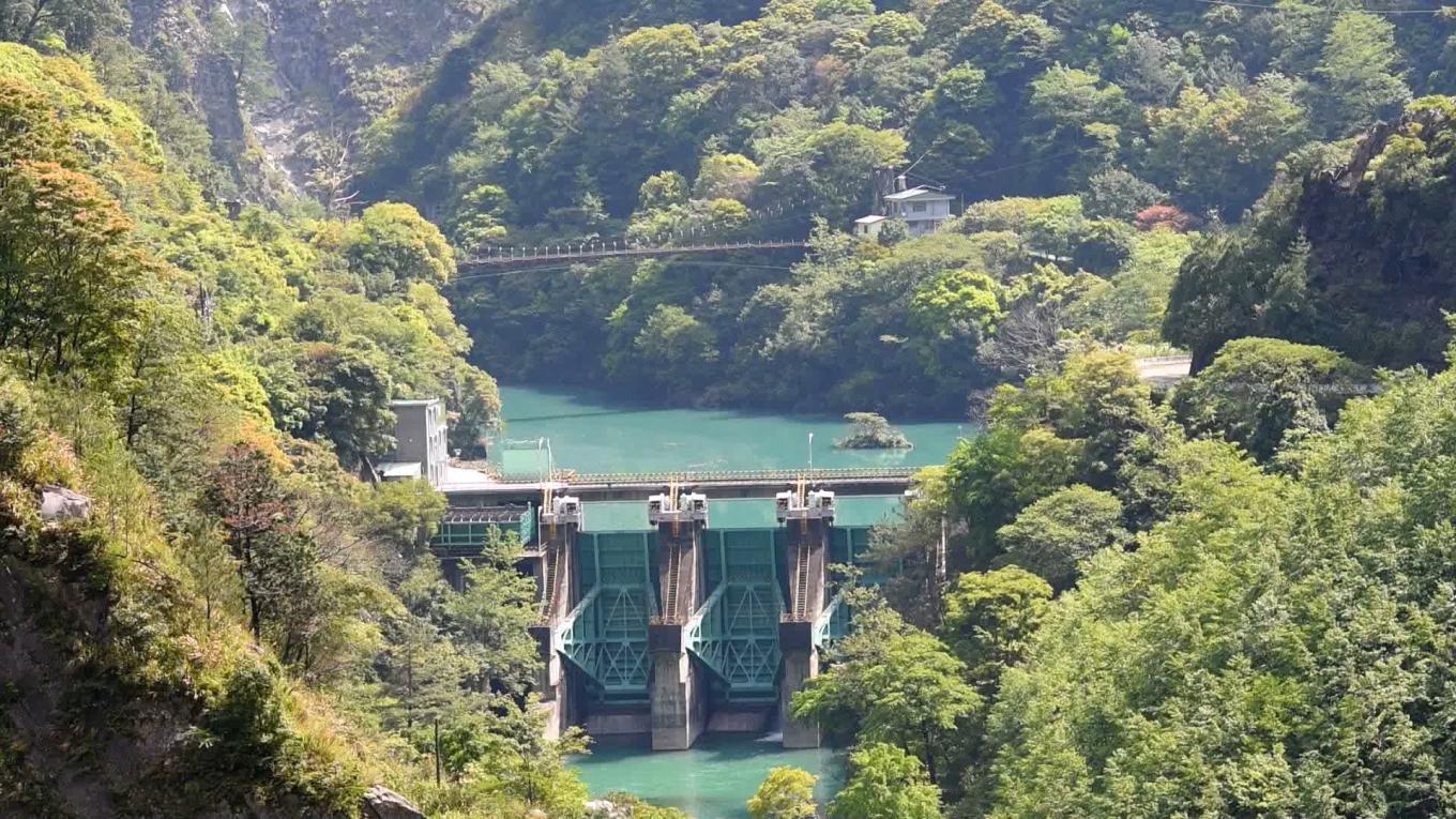 大甲溪流域青山壩