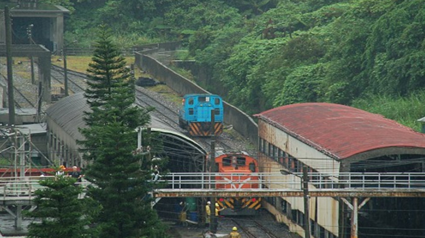 深澳電廠內輸煤火車道