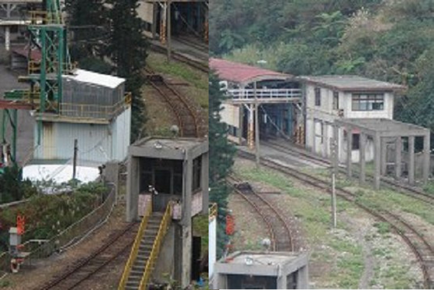 深澳電廠內輸煤火車道