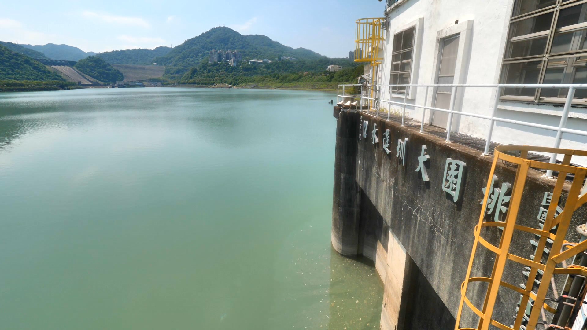 桃園大圳在石門水庫的取水口