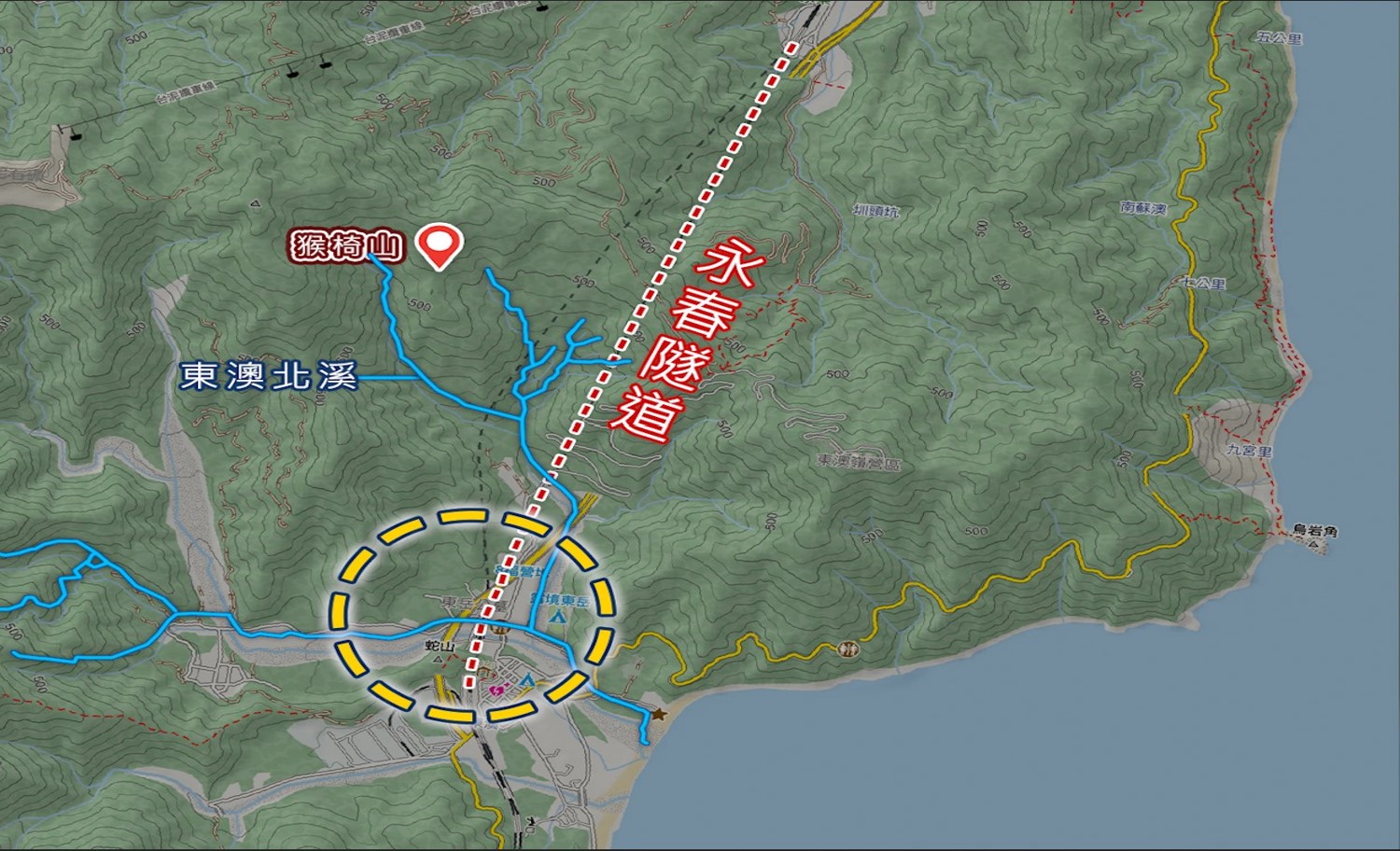 十大建設北迴鐵路北端永春隧道