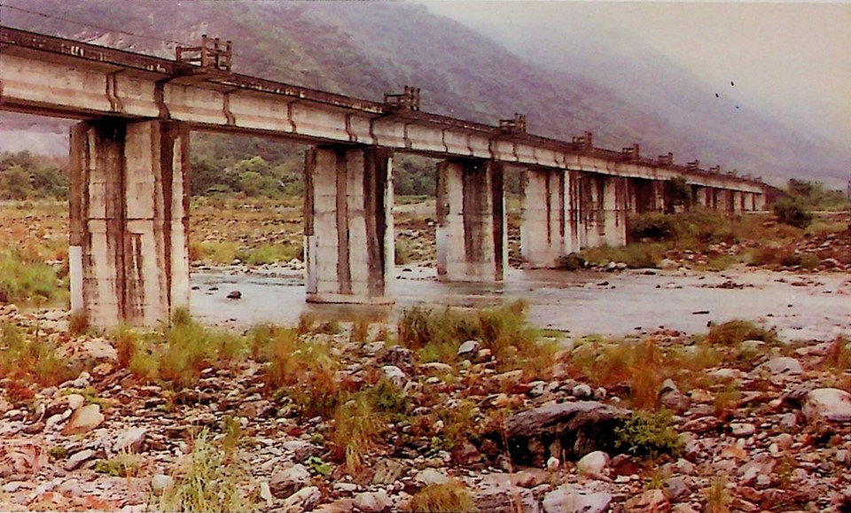 十大建設北迴鐵路三棧溪橋