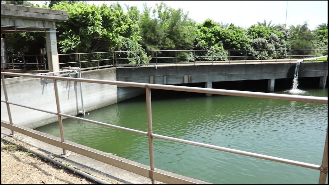 大潭電廠雨水回收池