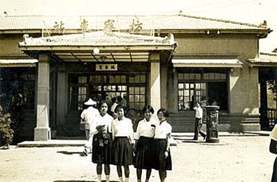 日治時代鐡道屏東線1961年枋寮火車站舊照