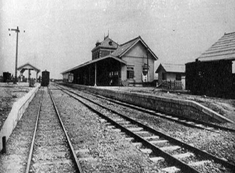 鐵路淡水支線1901年台北車站