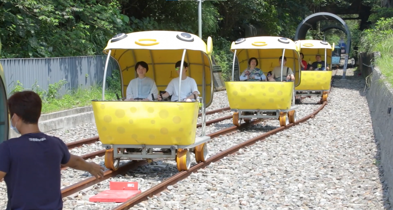 深澳支線鐵路深澳車站鐵路自行車