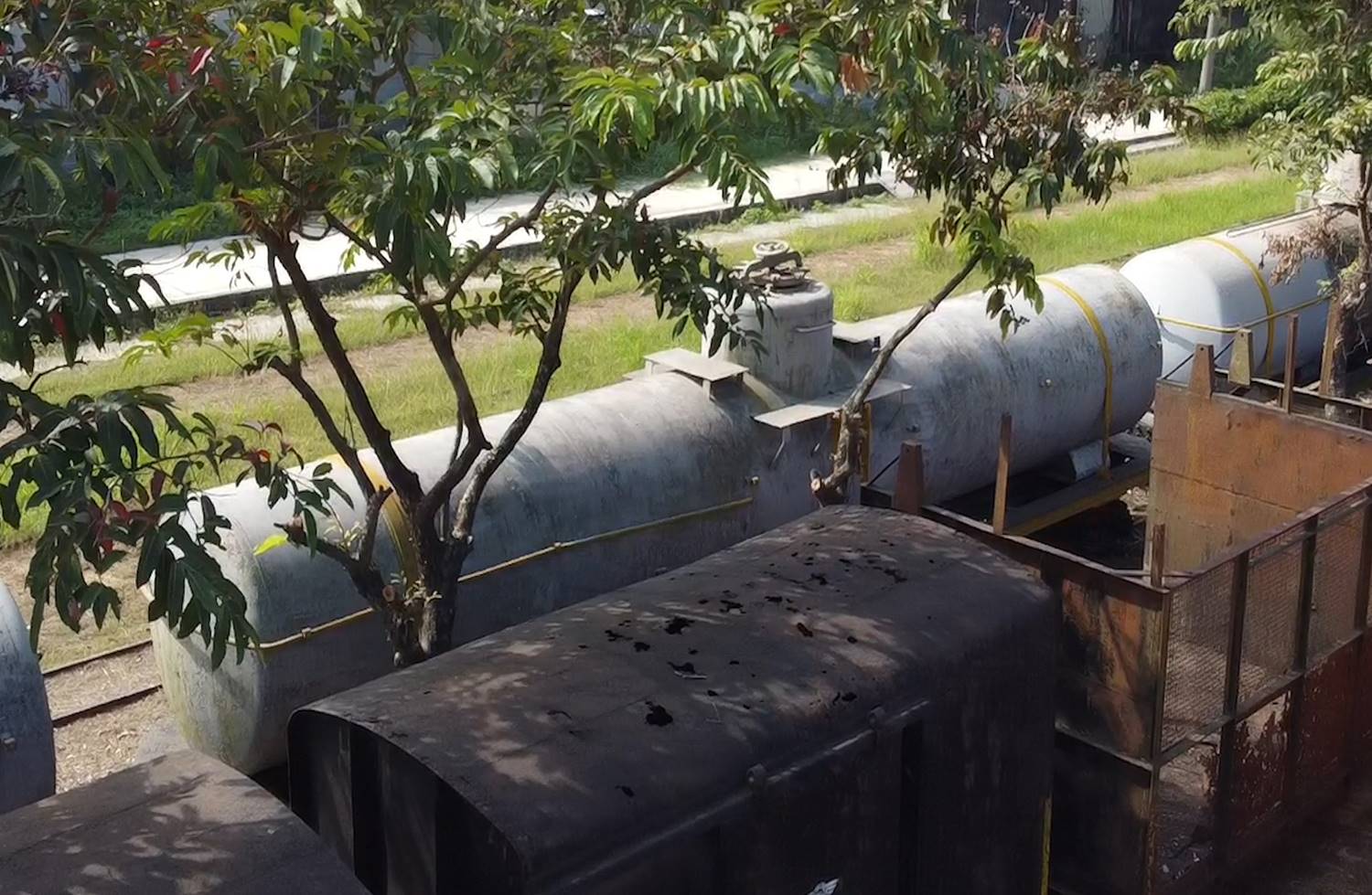 糖鐵溪湖糖廠水灌車
