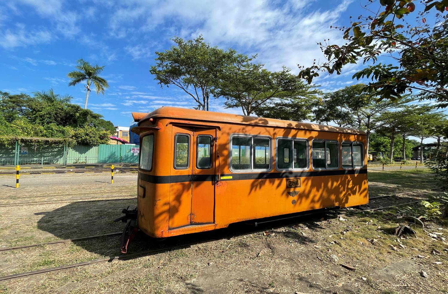 糖鐵蒜頭糖廠巡道車