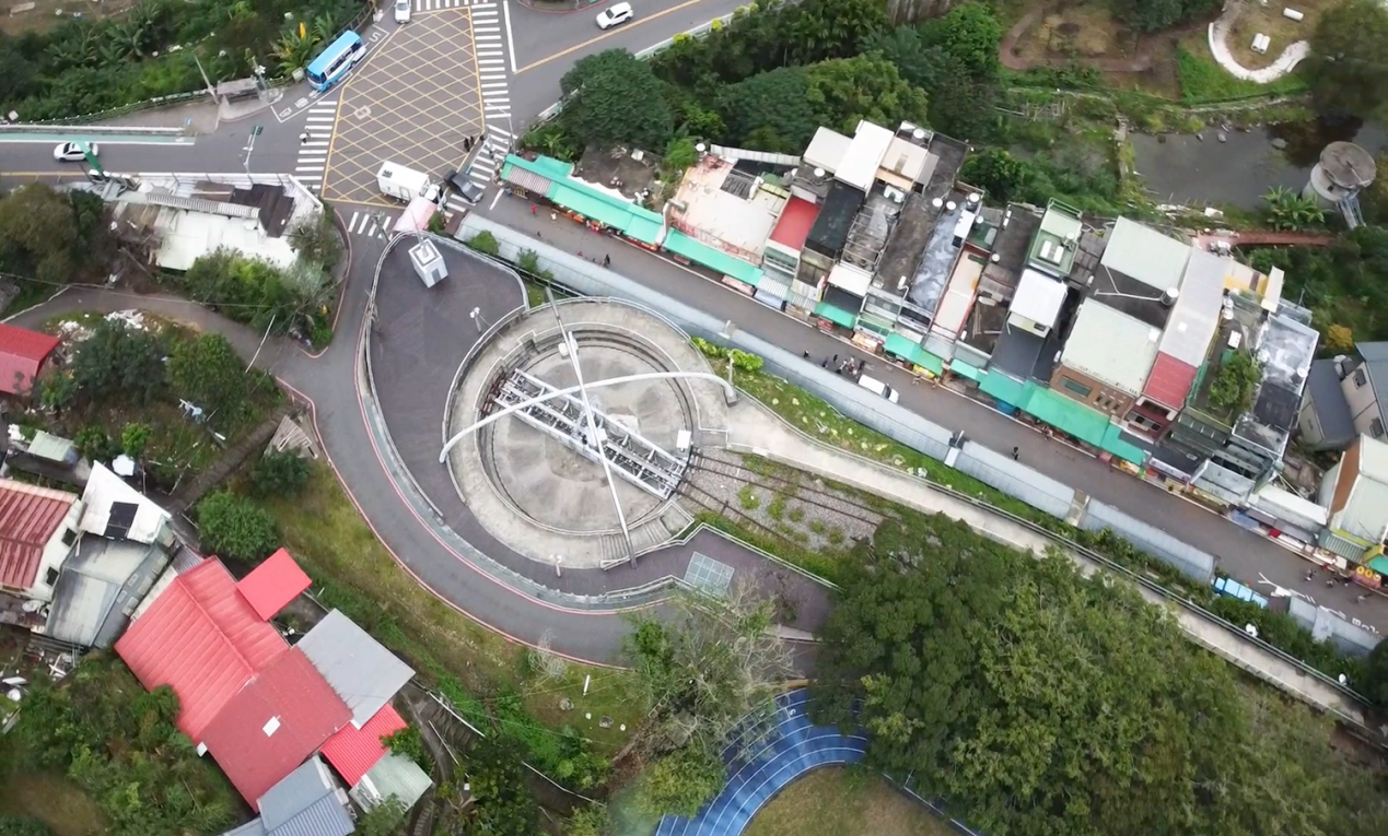 內灣支線鐵路內灣車站終點轉車盤