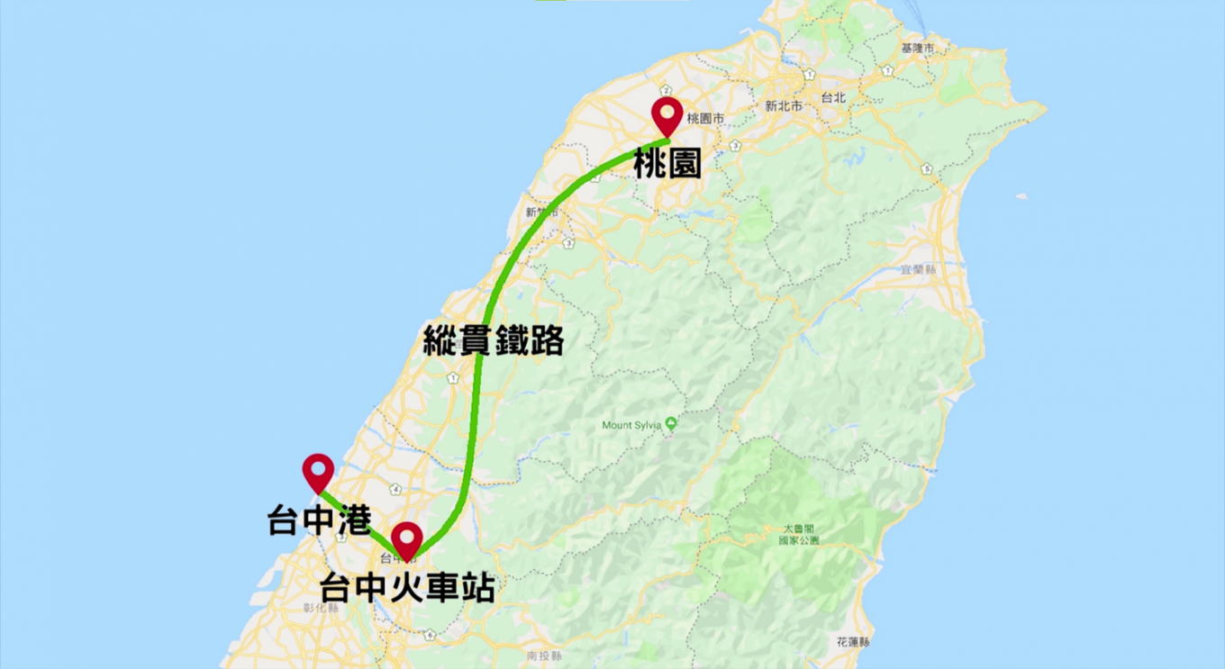 林口支線鐵路林口電廠運煤路線