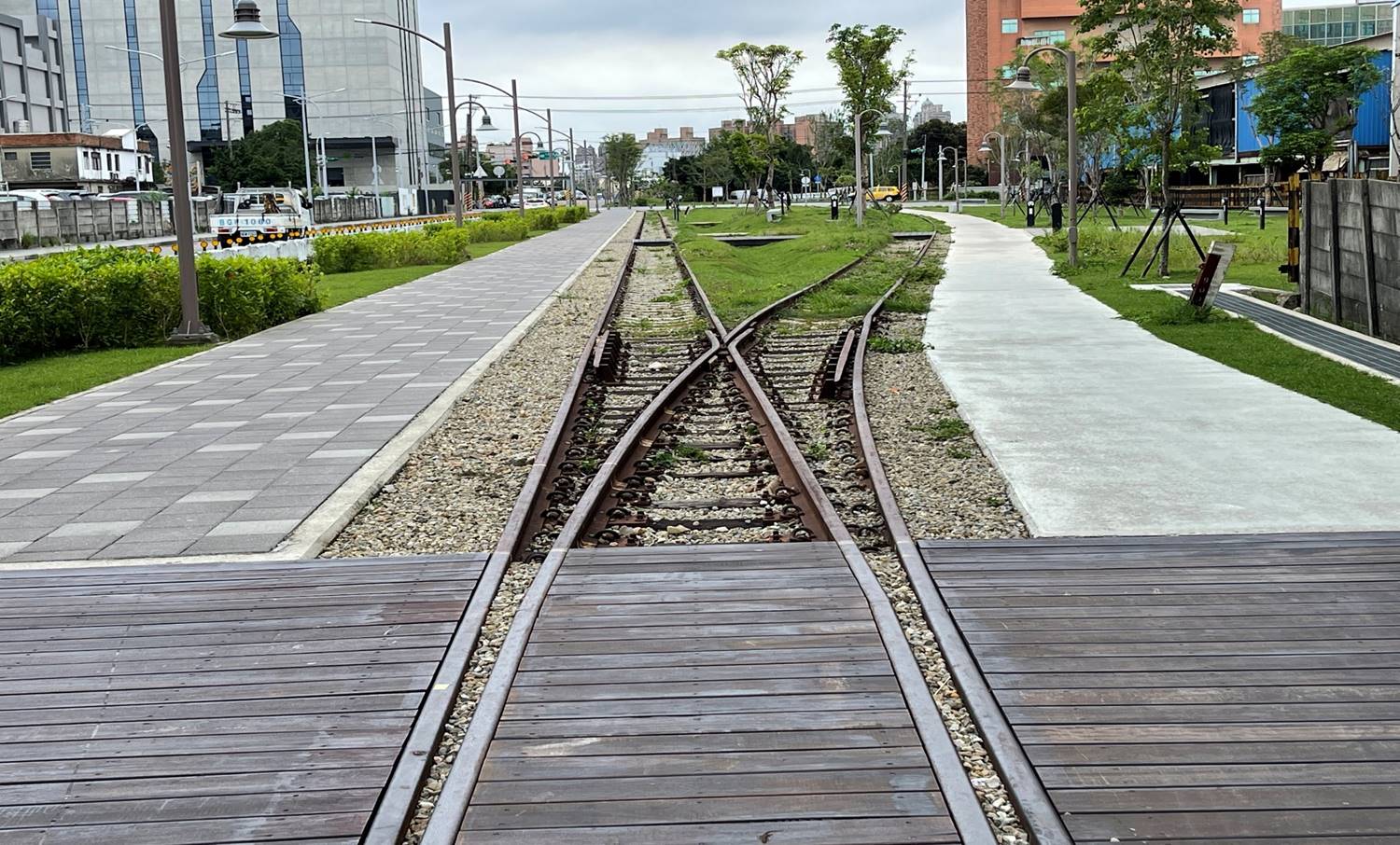 林口支線鐵路五福車站調車場