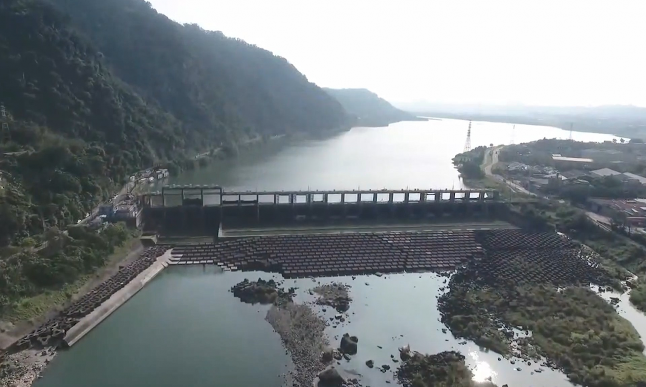 板新淨水場水源-鳶山堰