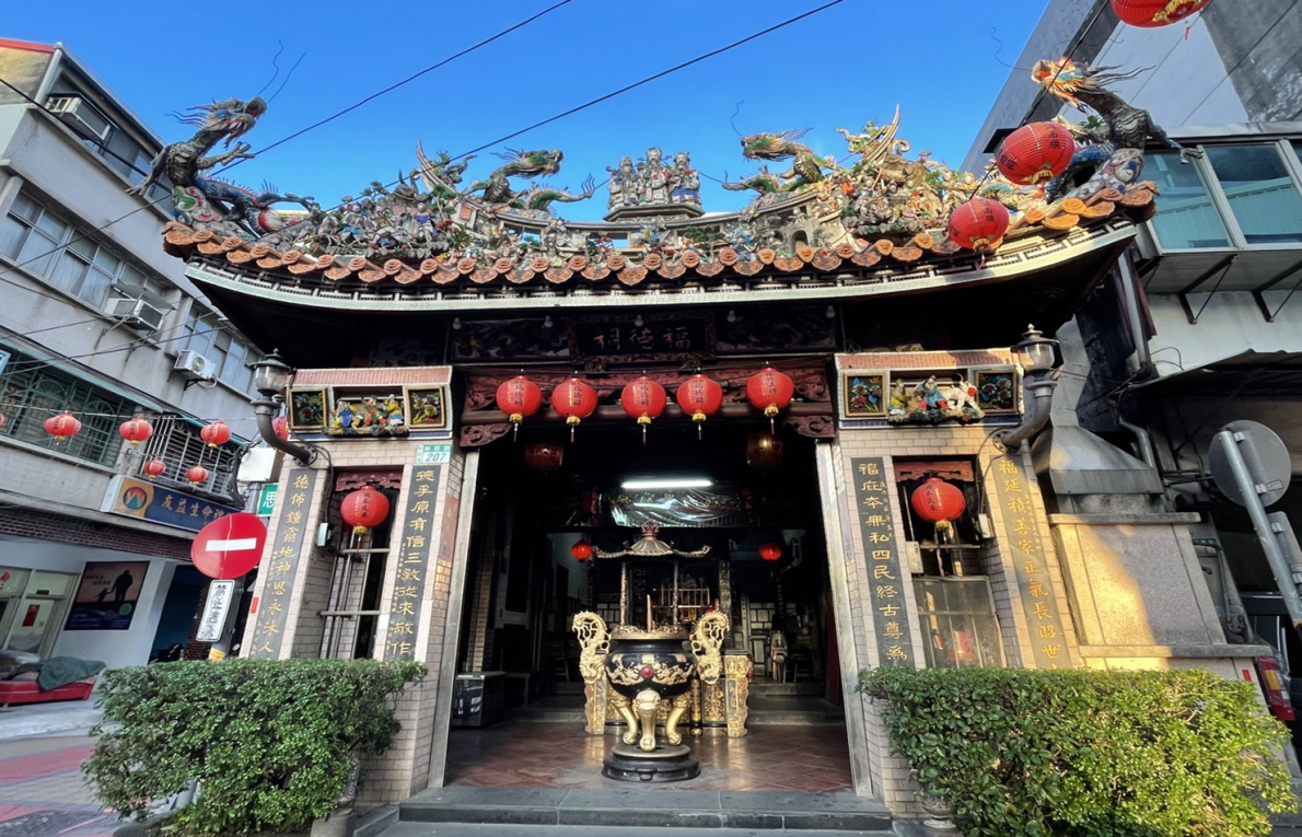 新莊水道水時期新莊廟街-福德祠