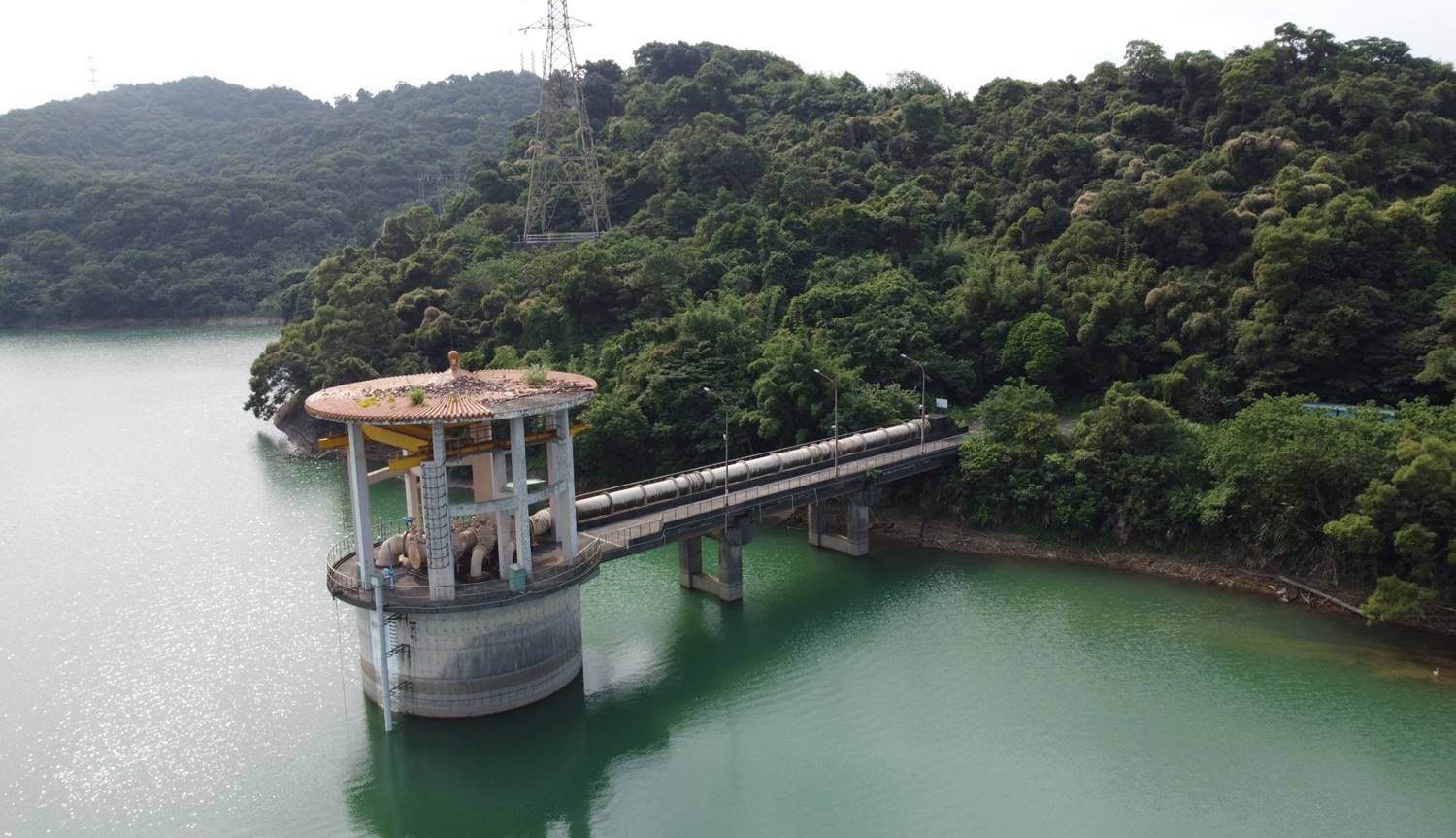 公共給水新山水庫緊急抽水站