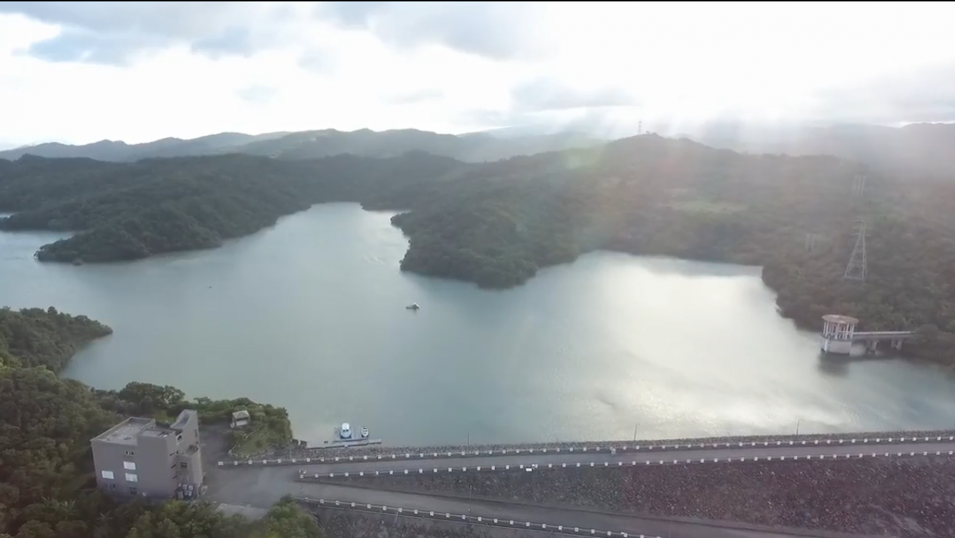 新山水庫於1993年進行水庫加高工程