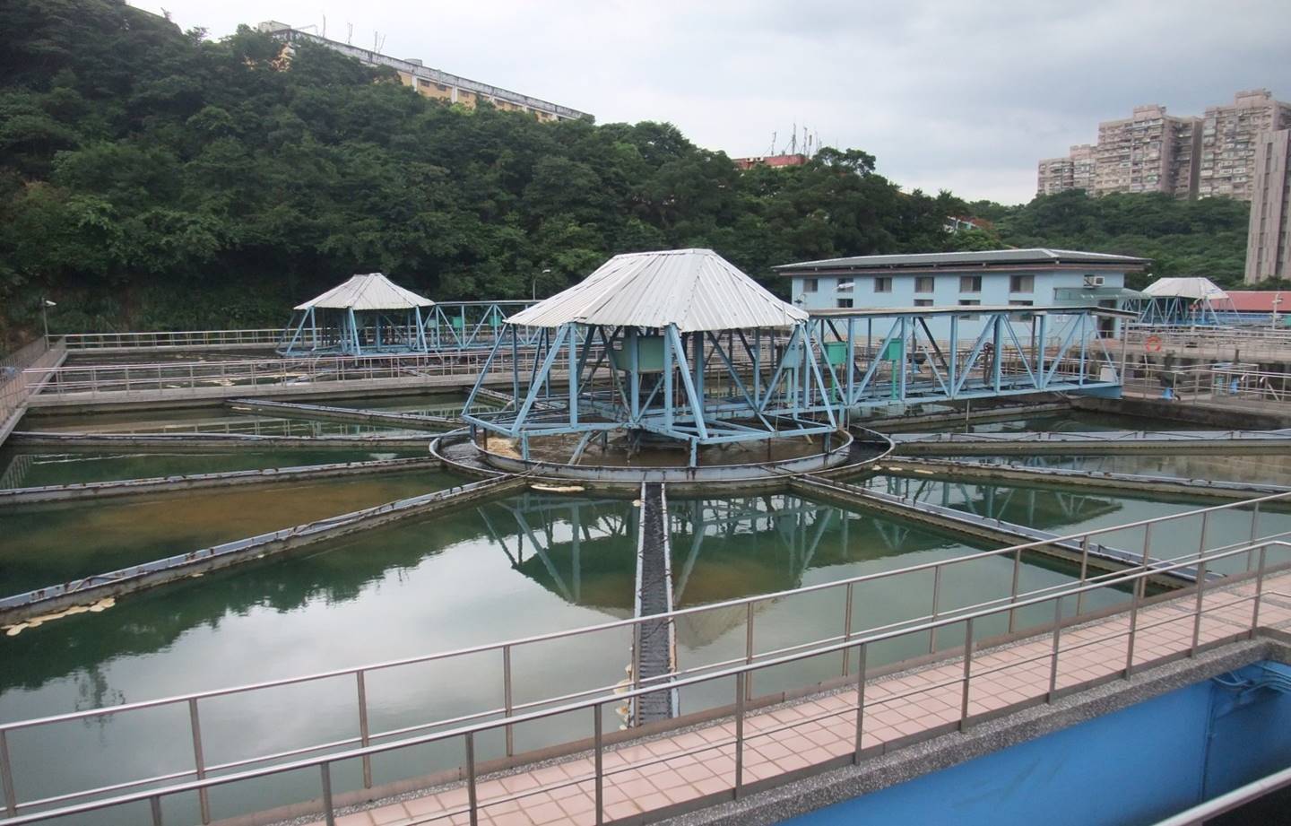 公共給水基隆地區新山固體接觸式高速膠羽沉澱池