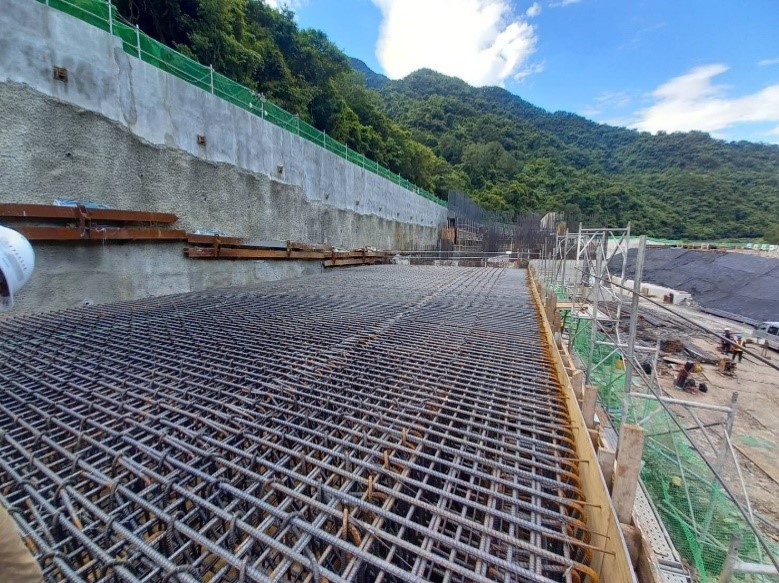 公共給水大台北區水源翡翠原水隧道施工