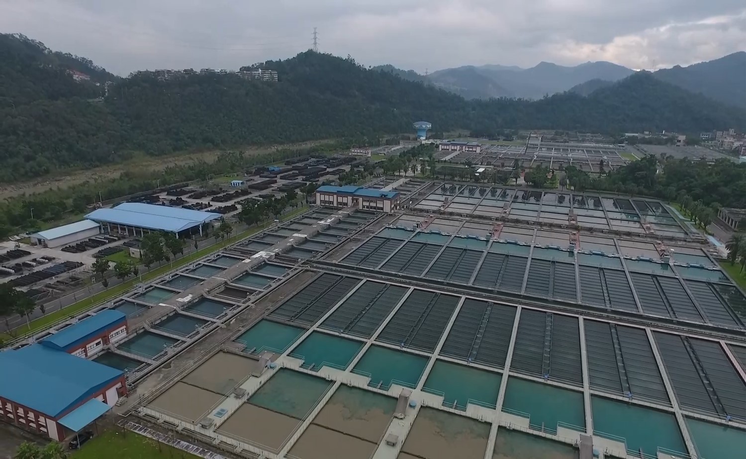 公共給水大台北區直潭淨水廠