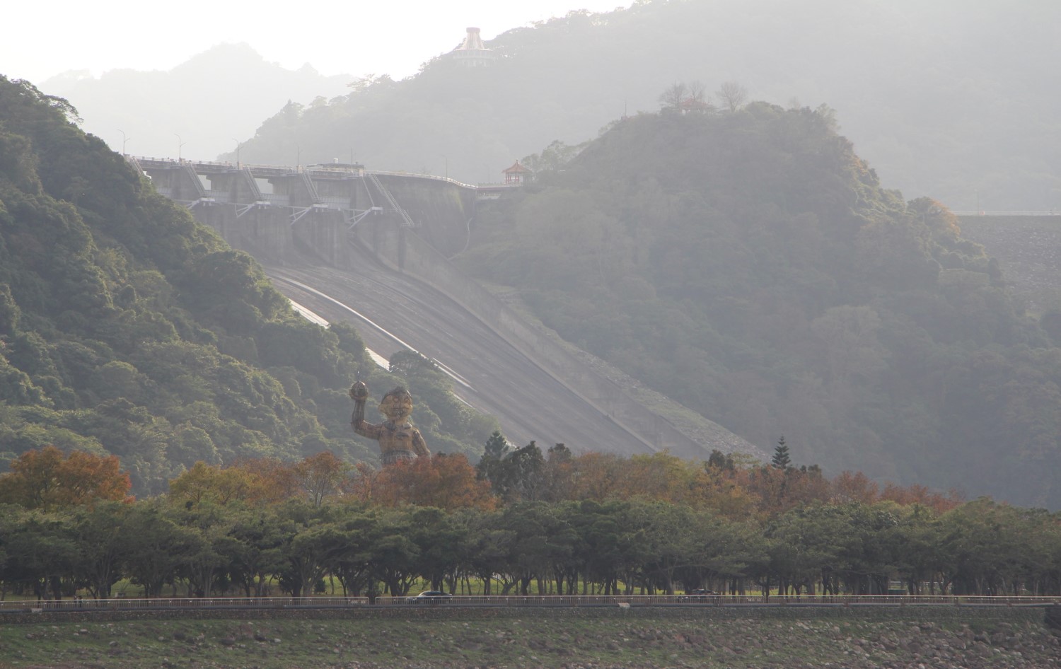 桃園地區淨水場水源-石門水庫洩洪道