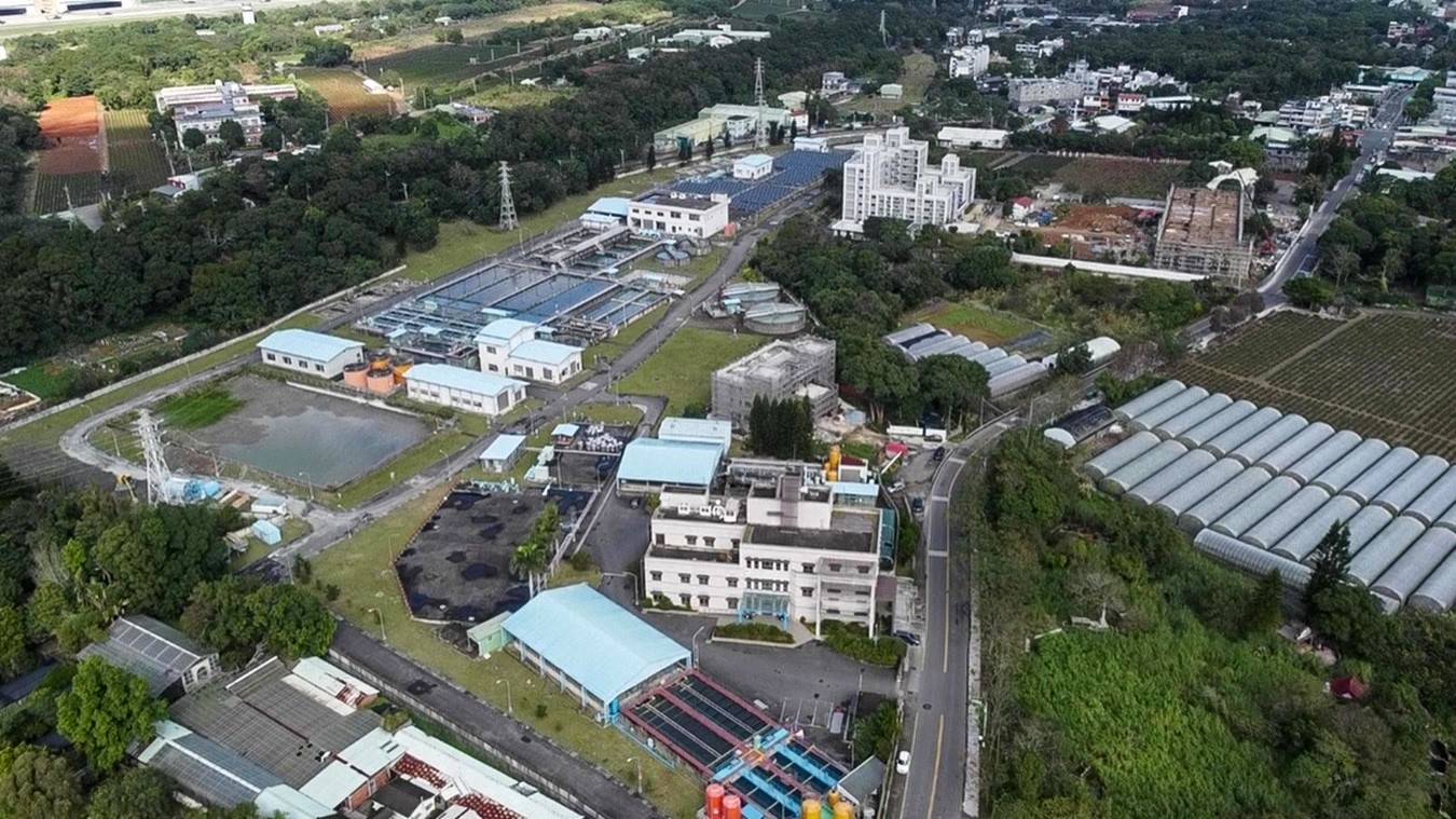 桃園地區公共給水：龍潭淨水廠
