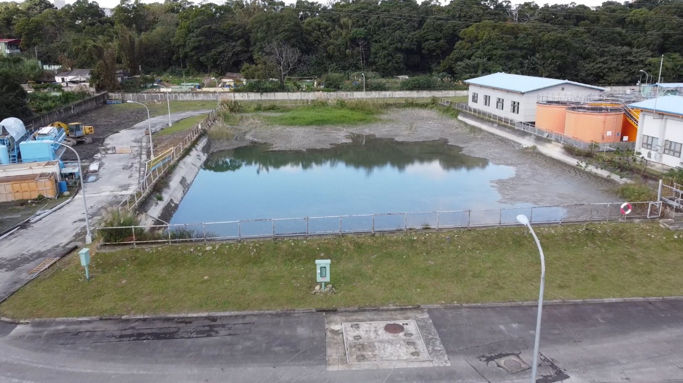 桃園地區公共給水-龍潭淨水廠暫存池