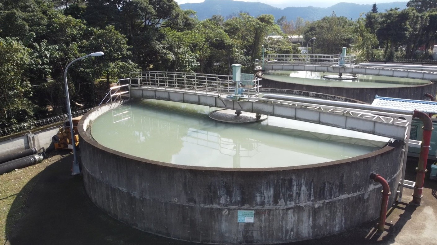 桃園地區公共給水-龍潭淨水廠第一段污泥濃縮池