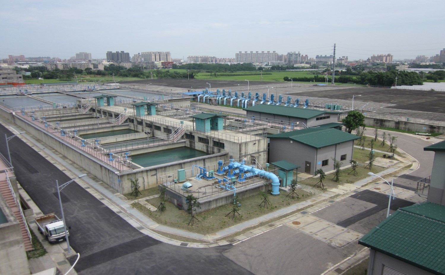 桃園地區公共給水-大湳淨水廠快濾池