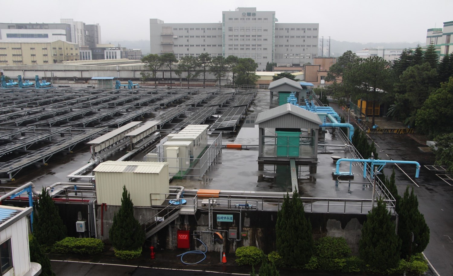 桃園地區公共給水-平鎮淨水場清水池及輸配水系統