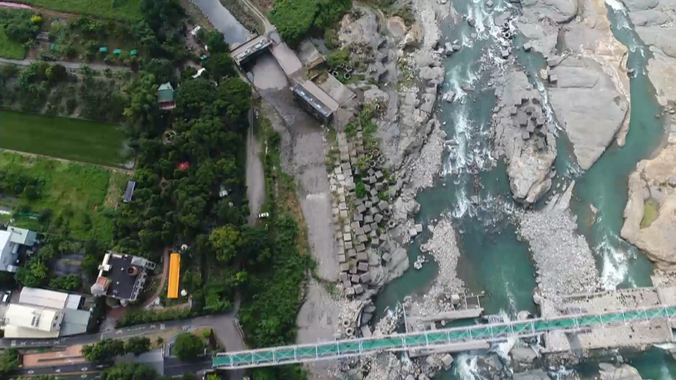 葫蘆墩圳日治時期位於舊山線鐵橋下取水口