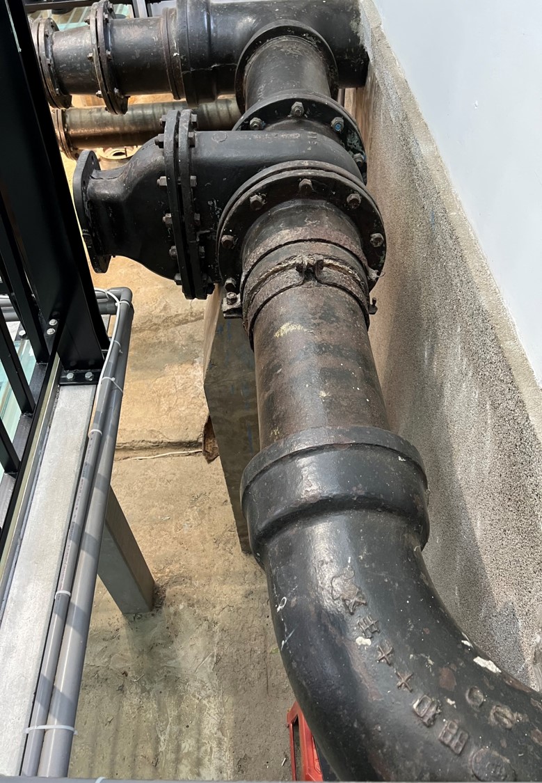 新竹水道取水設施柴油發動機