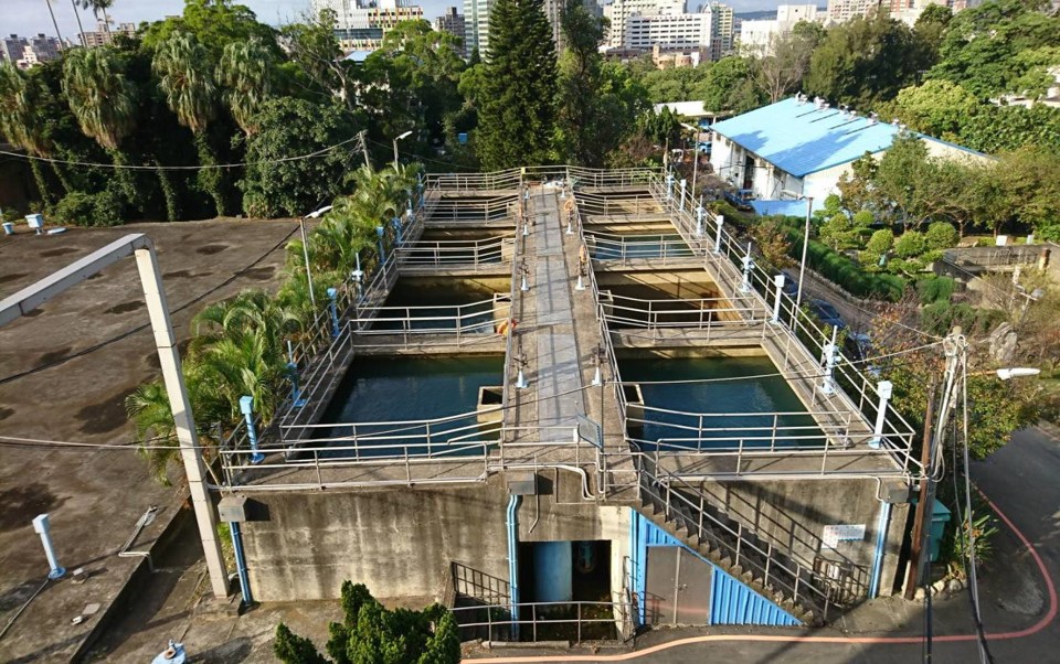 新竹第一淨水場的淨水設備