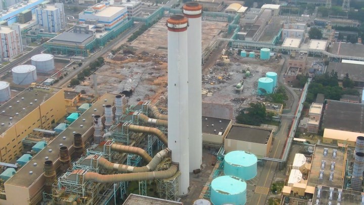 通霄火力發電廠新廠區之複循環四號機、五號機及煙囪