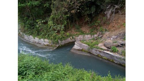 卑南上圳發電廠尾水出口