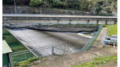 東興淨水場水源永和山水庫田美攔河堰沉砂池地下導水路引水口