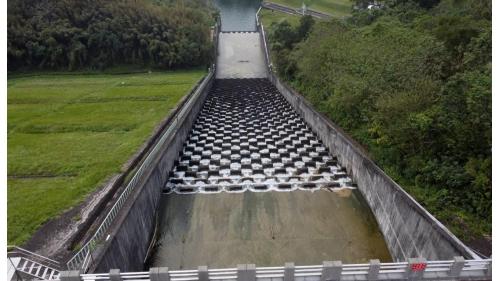 寶山淨水場水源寶山第二水庫溢洪道
