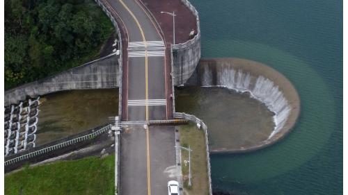 寶山淨水場水源寶山第二水庫溢洪道