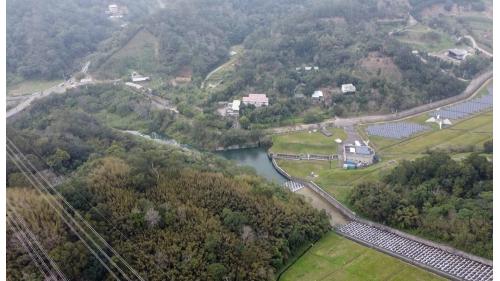 寶山淨水場水源寶山第二水庫溢洪道