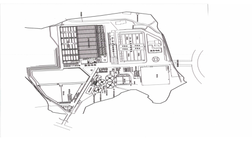 寶山淨水場水源寶山淨水場平面配置圖